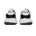 ⁦Maison Mihara Yasuhiro Blakey OG Sole Canvas Low Black White⁩ – תמונה ⁦3⁩