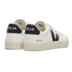 ⁦Veja Campo Leather Sneakers White Black⁩ – תמונה ⁦3⁩