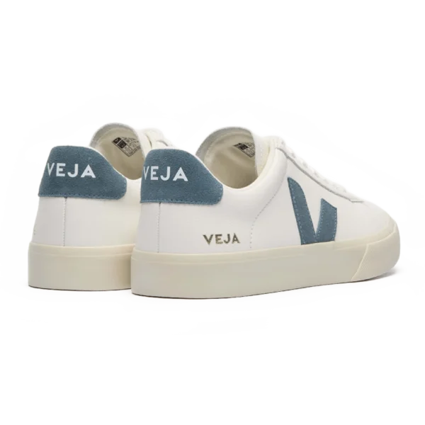 ⁦Veja Campo Leather Sneakers White California⁩ – תמונה ⁦3⁩