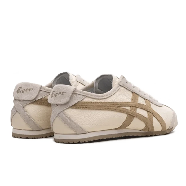 ⁦Onitsuka Tiger Mexico 66 White Grey Brown⁩ – תמונה ⁦3⁩