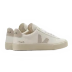 ⁦Veja Campo Chromefree Leather Sneakers White Natural⁩ – תמונה ⁦3⁩