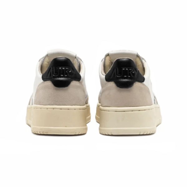 ⁦Autry Medalist Low Sneakers White Navy Leather⁩ – תמונה ⁦3⁩