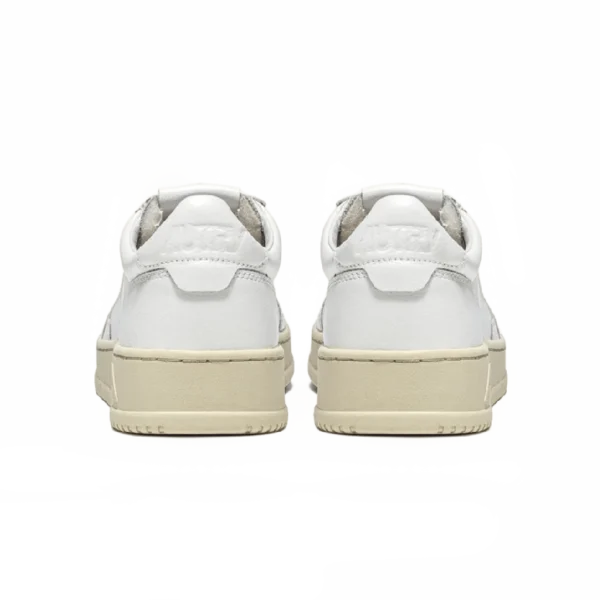 ⁦Autry Medalist Low Sneakers White Leather Essential⁩ – תמונה ⁦3⁩