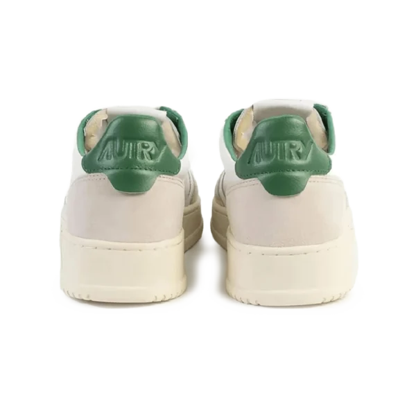 ⁦Autry Medalist Low Top Sneakers "Game Set Match" White Green⁩ – תמונה ⁦3⁩