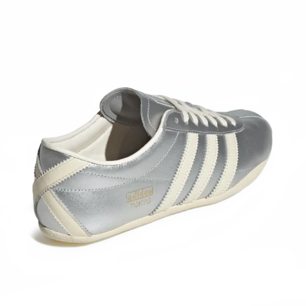 ⁦Adidas Tokyo Shoes Silver Metallic Cream White⁩ – תמונה ⁦3⁩