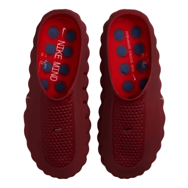 ⁦Nike Mind 001 Mule Team Red Midnight Navy Chrome⁩ – תמונה ⁦4⁩