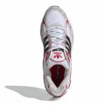 ⁦Adidas Adistar Cushion 3 Cloud White Core Black Better Scarlet⁩ – תמונה ⁦4⁩