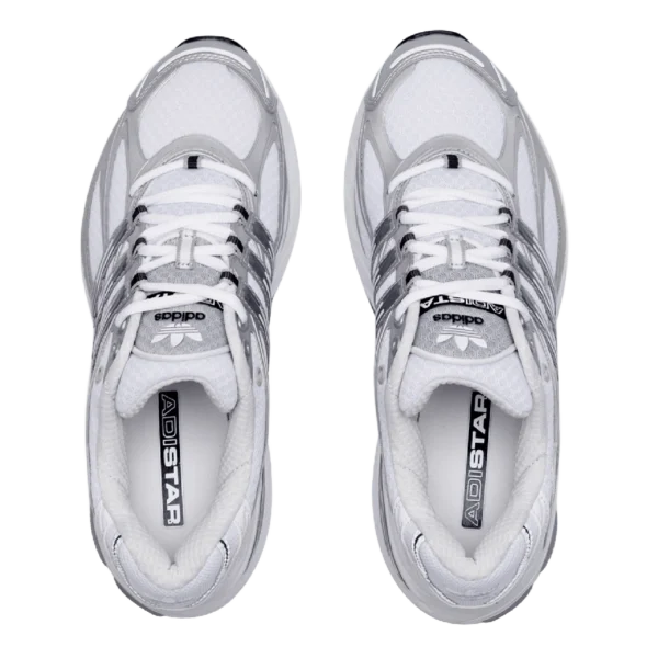 ⁦Adidas Adistar Cushion 3 White Silver Metallic⁩ – תמונה ⁦4⁩