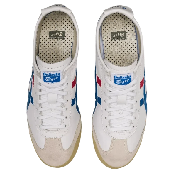 ⁦Onitsuka Tiger Mexico 66 White Blue⁩ – תמונה ⁦4⁩
