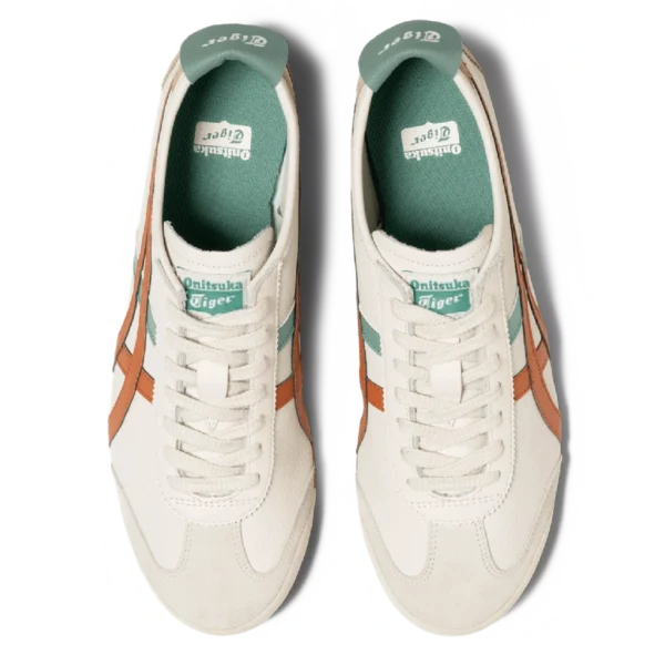 ⁦Onitsuka Tiger Mexico 66 Cream Piquant Orange⁩ – תמונה ⁦4⁩