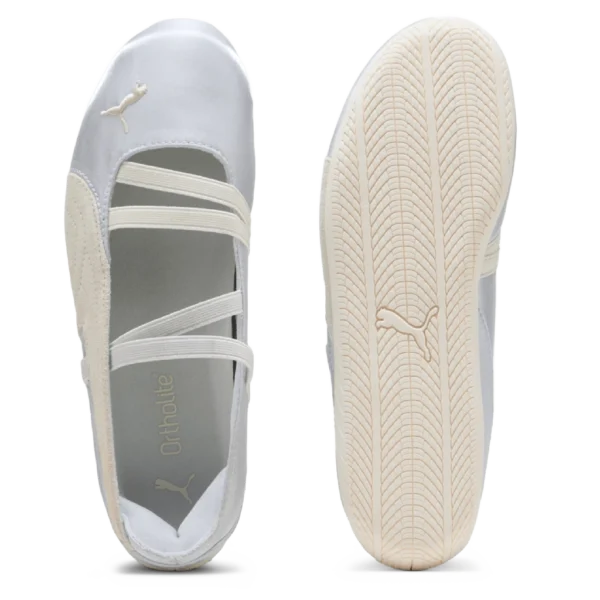 ⁦Puma Speedcat Ballet Satin Silver Mist Warm White⁩ – תמונה ⁦4⁩