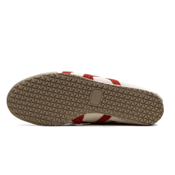 ⁦Onitsuka Tiger Mexico 66 Vin Beige White Red⁩ – תמונה ⁦4⁩