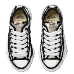 ⁦Maison Mihara Yasuhiro Peterson OG Sole Canvas Low White Overhanging⁩ – תמונה ⁦4⁩