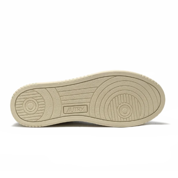 ⁦Autry Medalist Low Sneakers All White Leather⁩ – תמונה ⁦5⁩
