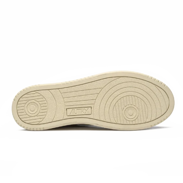 ⁦Autry Medalist Low Sneakers White Green Leather⁩ – תמונה ⁦5⁩