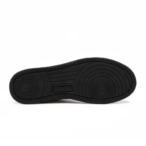 ⁦Autry Medalist Low Sneakers "Game Set Match" White Black Leather⁩ – תמונה ⁦5⁩