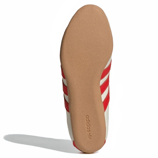 ⁦Adidas Tokyo Mary Jane Shoes Cream White Red Gold Metallic⁩ – תמונה ⁦5⁩
