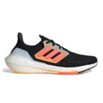 Adidas Ultraboost 22 Black Flash Orange Yellow