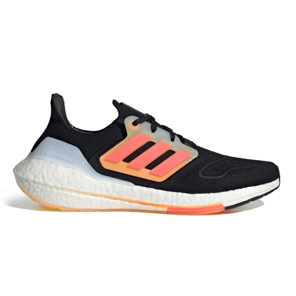 1 Adidas Ultraboost 22 Black Flash Orange Yellow – תמונה 1