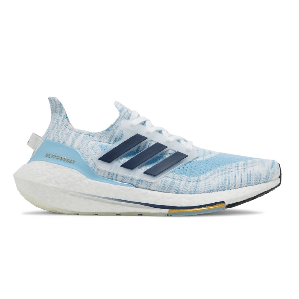 1 Adidas Ultraboost 21 White Clear Blue – תמונה 1
