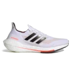 Adidas Ultraboost 21 "Tokyo" Cloud White Black Solar Red