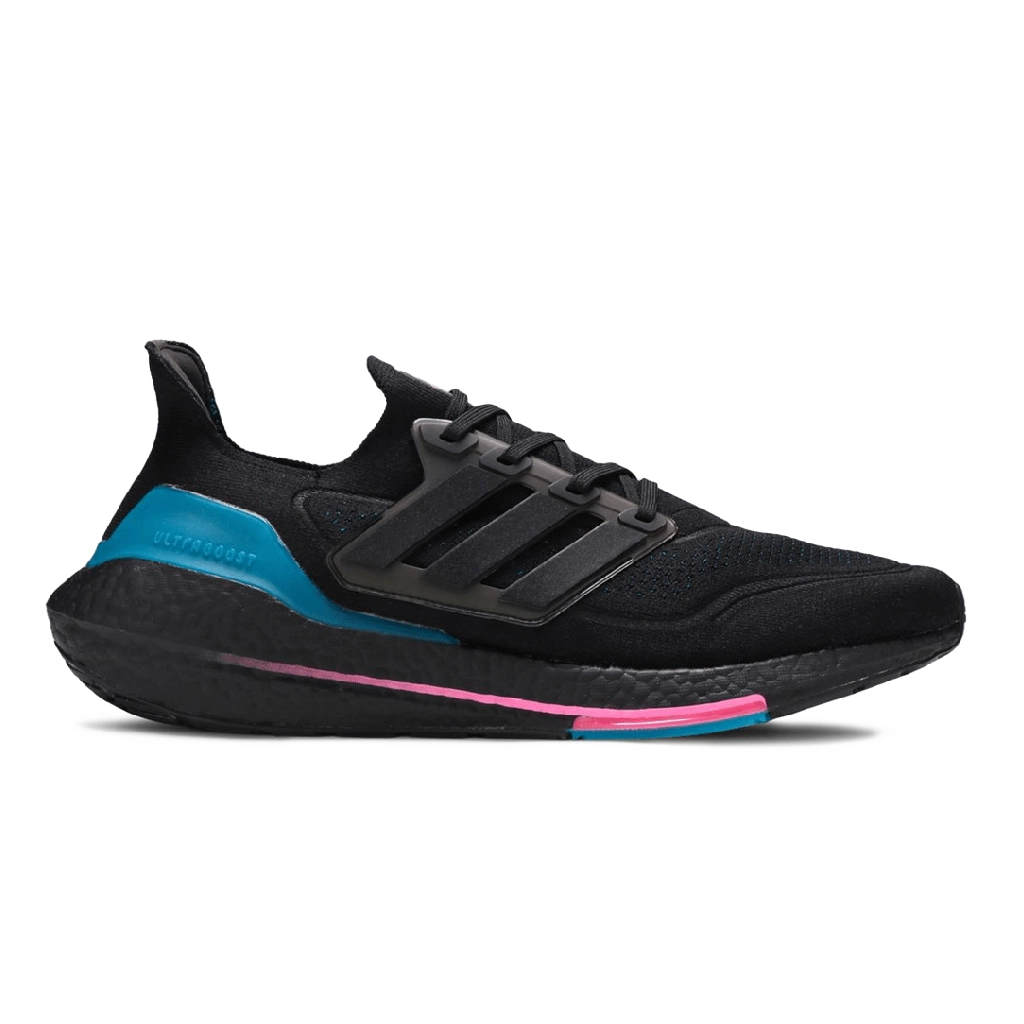 1 Adidas Ultraboost 21 Black Active Teal – תמונה 1