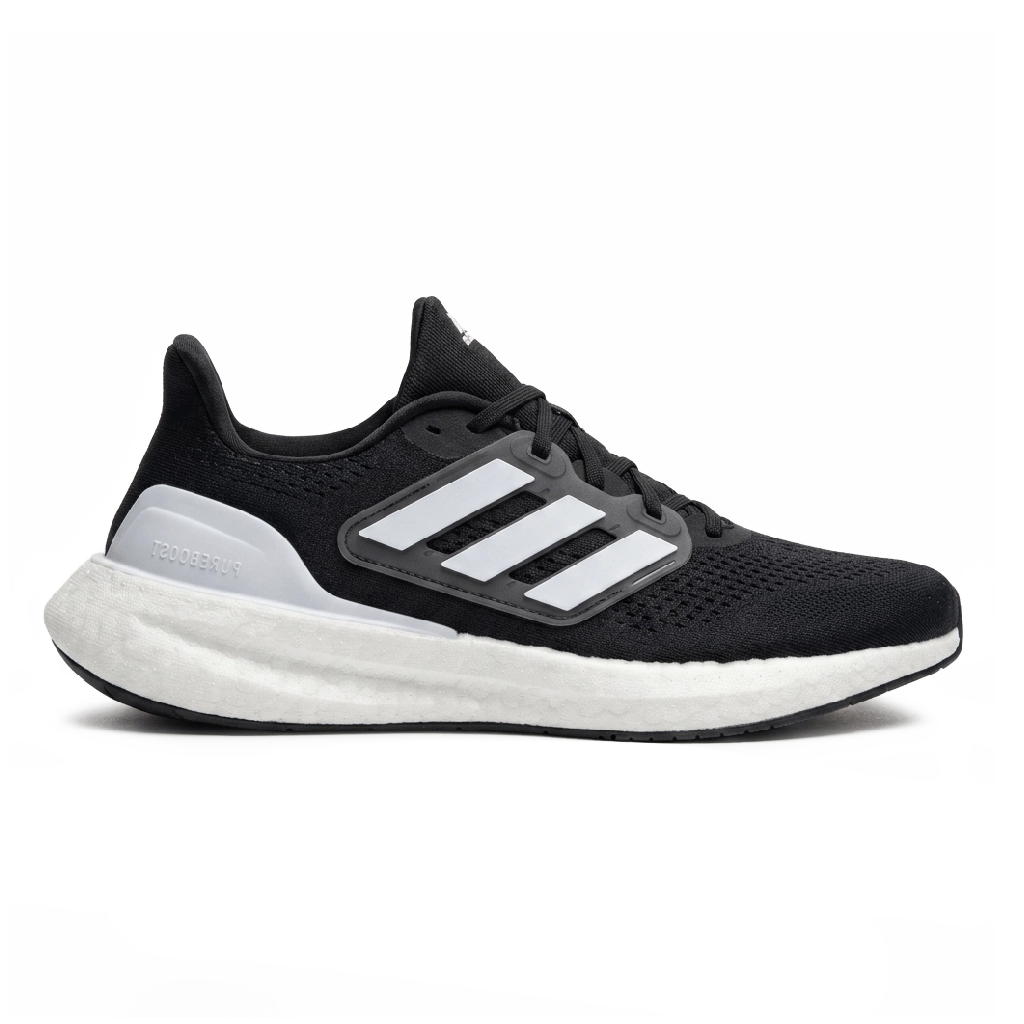1 Adidas Pureboost 23 Wide Core Black Cloud White Carbon – תמונה 1