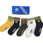 Adidas Muted Colors Medium-Length Socks Pack (5 Pairs)