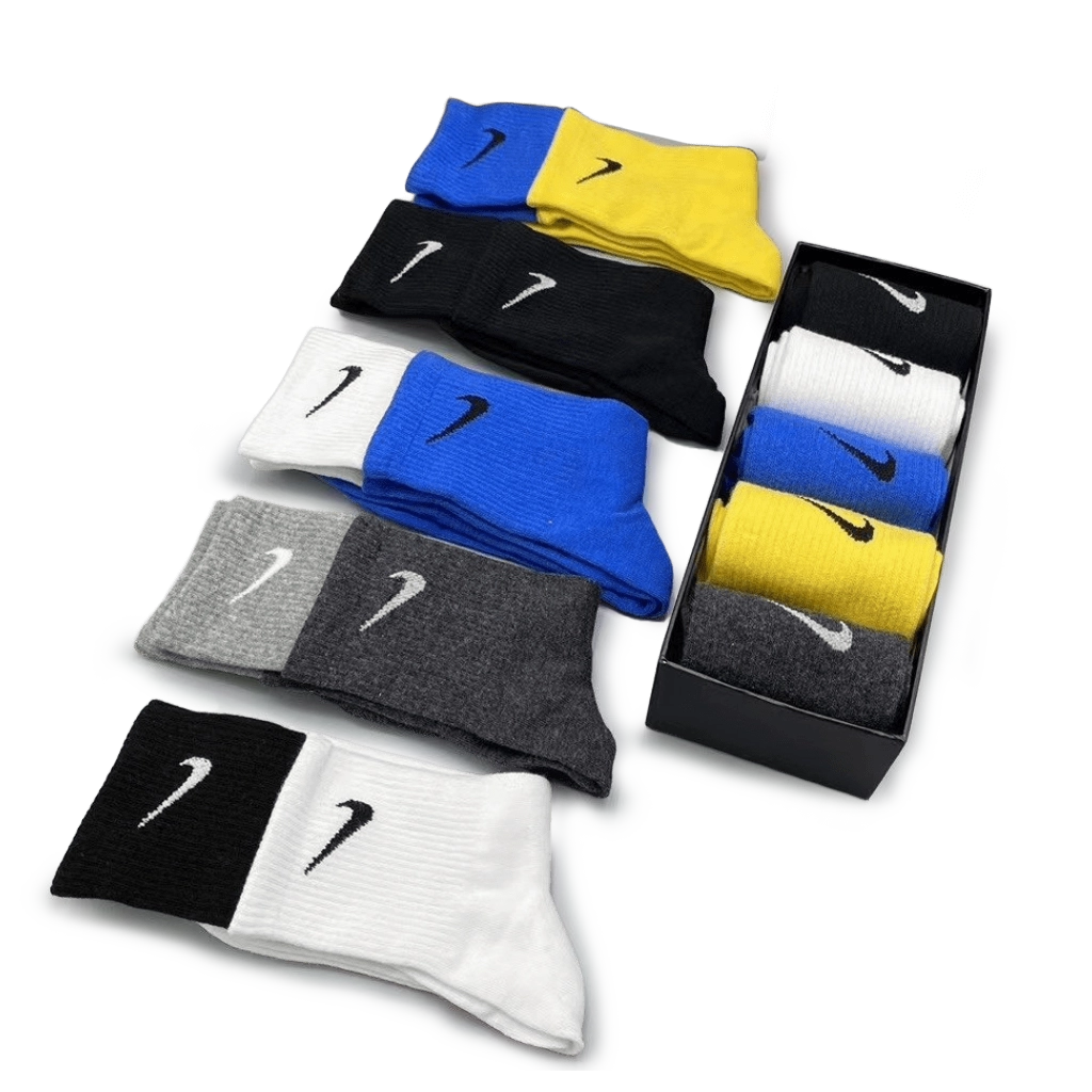 1 Nike Colorful Long Socks Pack (5 Pairs) – תמונה 1