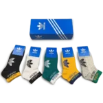 Adidas Basic Colors Short Socks Pack (5 Pairs)