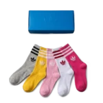 Adidas Long Socks (Pack of 5) Vibrant Colors