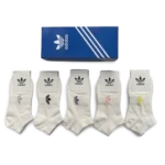 Adidas Short Socks Classic White Everyday Comfort (5 Pack)