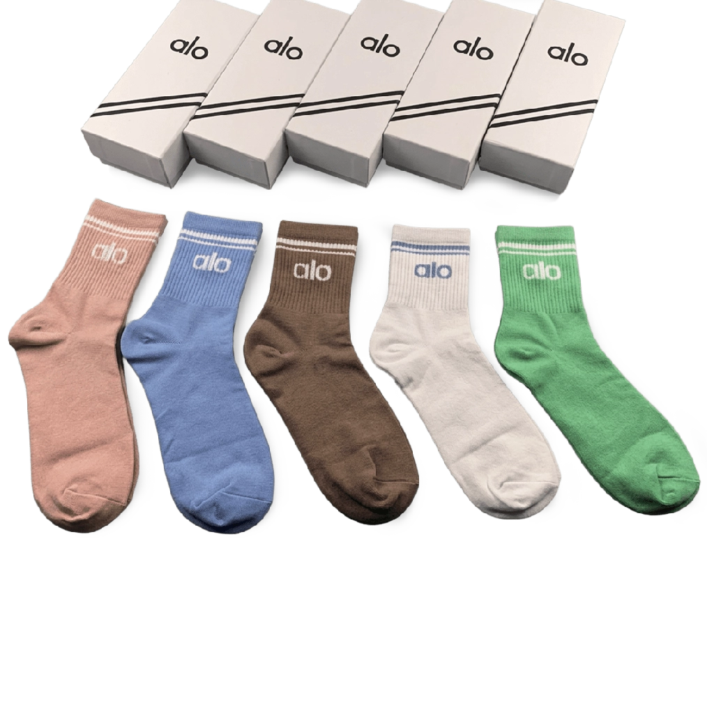 1 Alo Long Socks Pack Colorful (5 Pairs) – תמונה 1