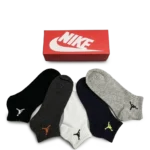 Nike Jordan Everyday Short Socks Black Grey White (5-Pack)