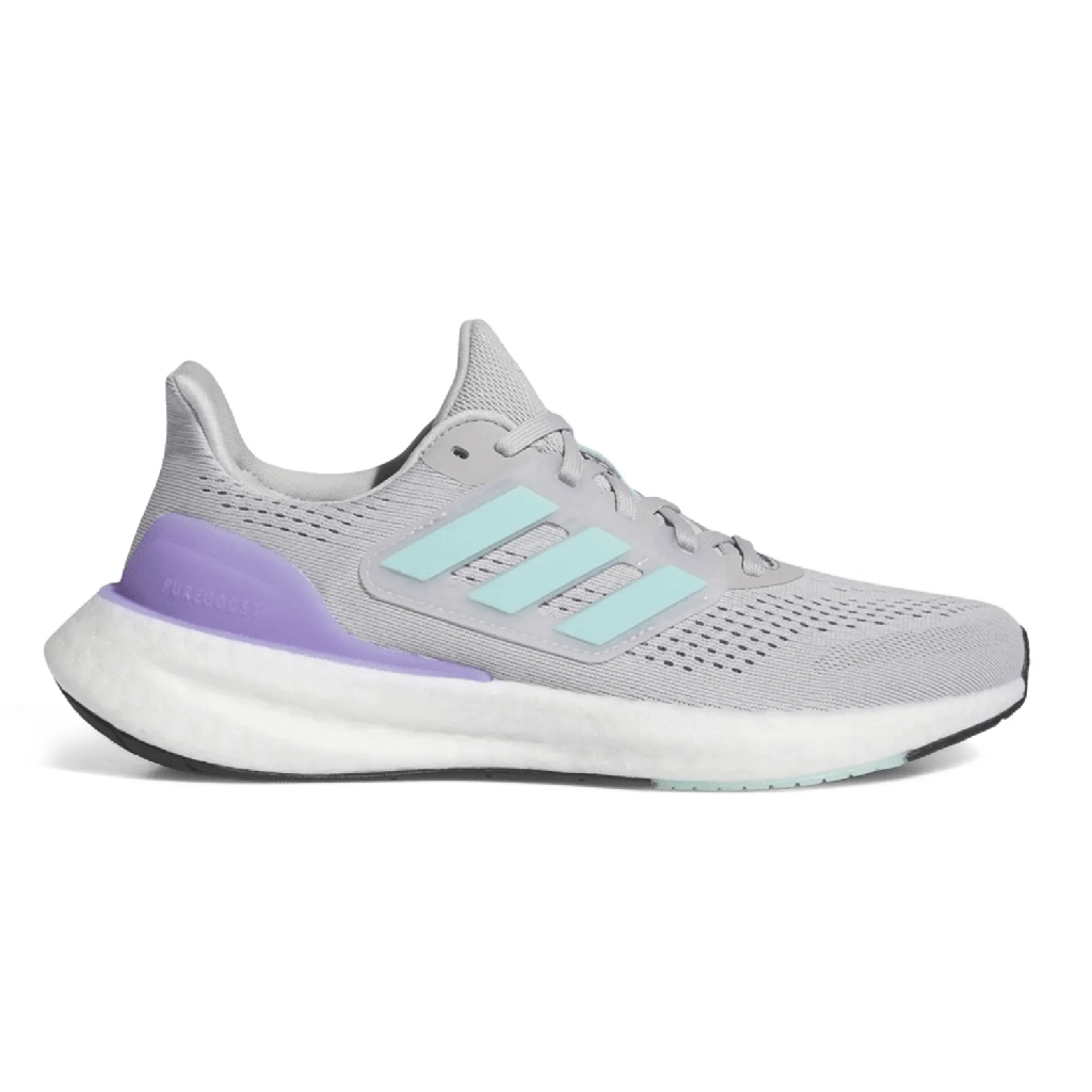1 Adidas Pureboost 23 Grey Flash Aqua Cloud White – תמונה 1