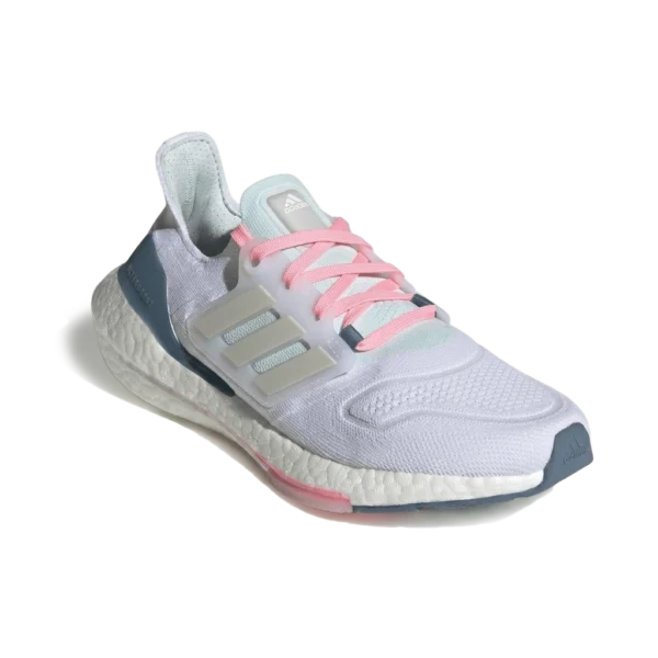 ⁦Adidas Ultraboost 22 White Almost Blue Pink⁩ – תמונה ⁦2⁩
