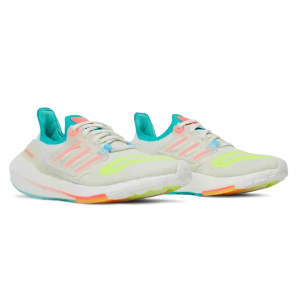 ⁦Adidas Ultraboost 22 White Turbo Mint⁩ – תמונה ⁦2⁩
