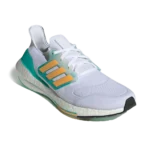 ⁦Adidas Ultraboost 22 White Mint Rush Yellow⁩ – תמונה ⁦2⁩