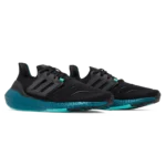 ⁦Adidas Ultraboost 22 Black Mint Rush⁩ – תמונה ⁦2⁩