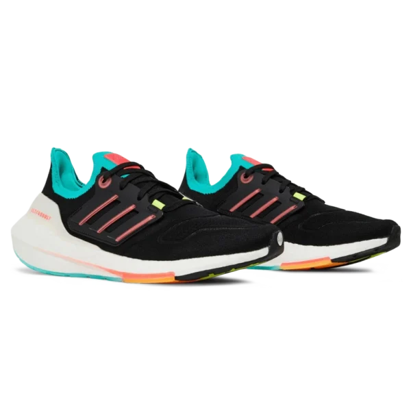 ⁦Adidas Ultraboost 22 Black Turbo Mint⁩ – תמונה ⁦2⁩