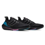 ⁦Adidas Ultraboost 21 Black Active Teal⁩ – תמונה ⁦2⁩