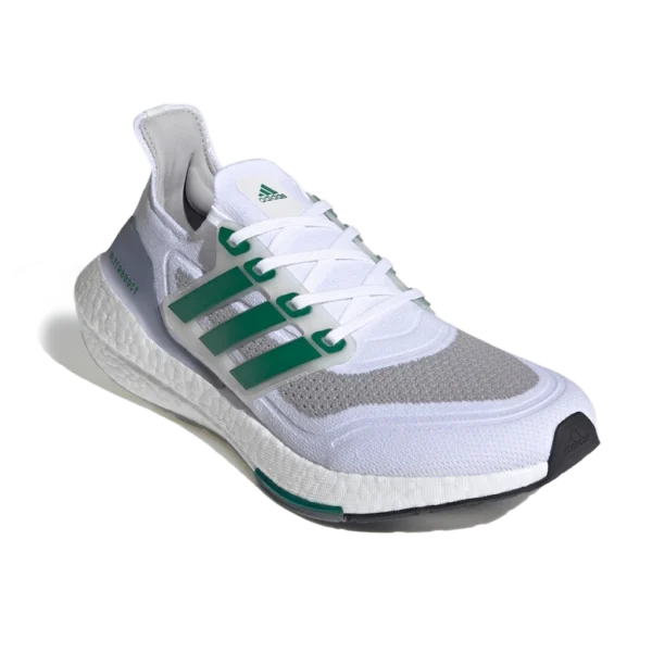 ⁦Adidas Ultraboost 21 White Sub Green⁩ – תמונה ⁦2⁩