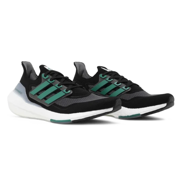 ⁦Adidas Ultraboost 21 Black Sub Green⁩ – תמונה ⁦2⁩