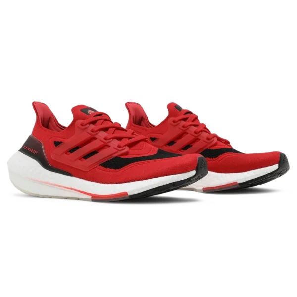 ⁦Adidas Ultraboost 21 Vivid Red Black⁩ – תמונה ⁦2⁩