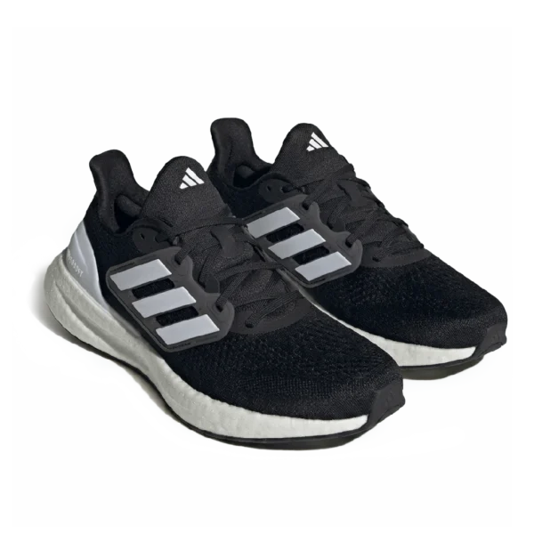 ⁦Adidas Pureboost 23 Wide Core Black Cloud White Carbon⁩ – תמונה ⁦2⁩