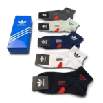 ⁦Adidas Originals Low Cut Socks Pack Mixed Classic Colors (5 Pairs)⁩ – תמונה ⁦2⁩
