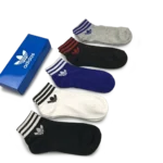 ⁦Adidas Basic Colors Short Socks Pack (5 Pairs)⁩ – תמונה ⁦2⁩