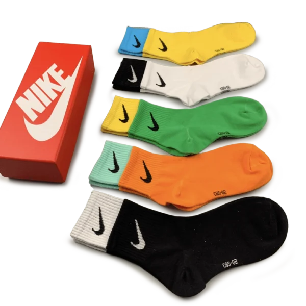 ⁦Nike Colorful Medium-Length Socks Pack (5 Pairs)⁩ – תמונה ⁦2⁩