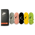 ⁦Nike Bright Colors Short Socks Pack (5 Pairs)⁩ – תמונה ⁦2⁩