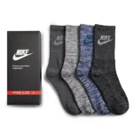 ⁦Nike Grey Colors Long Socks Pack (4 Pairs)⁩ – תמונה ⁦2⁩